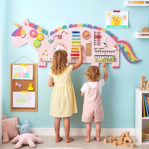 Unicorn activity wall busy - unicorn,