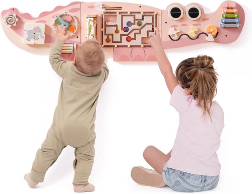 Robud wooden busy - board, wall